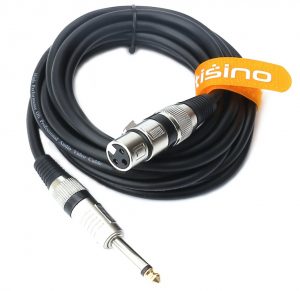 Tisino Mono Jack Microphone Cable